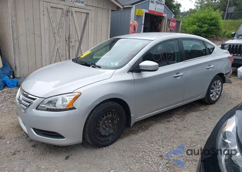 2013 Nissan Sentra Sv z USA, uszkodzony, nr VIN 3N1AB7APXDL614049